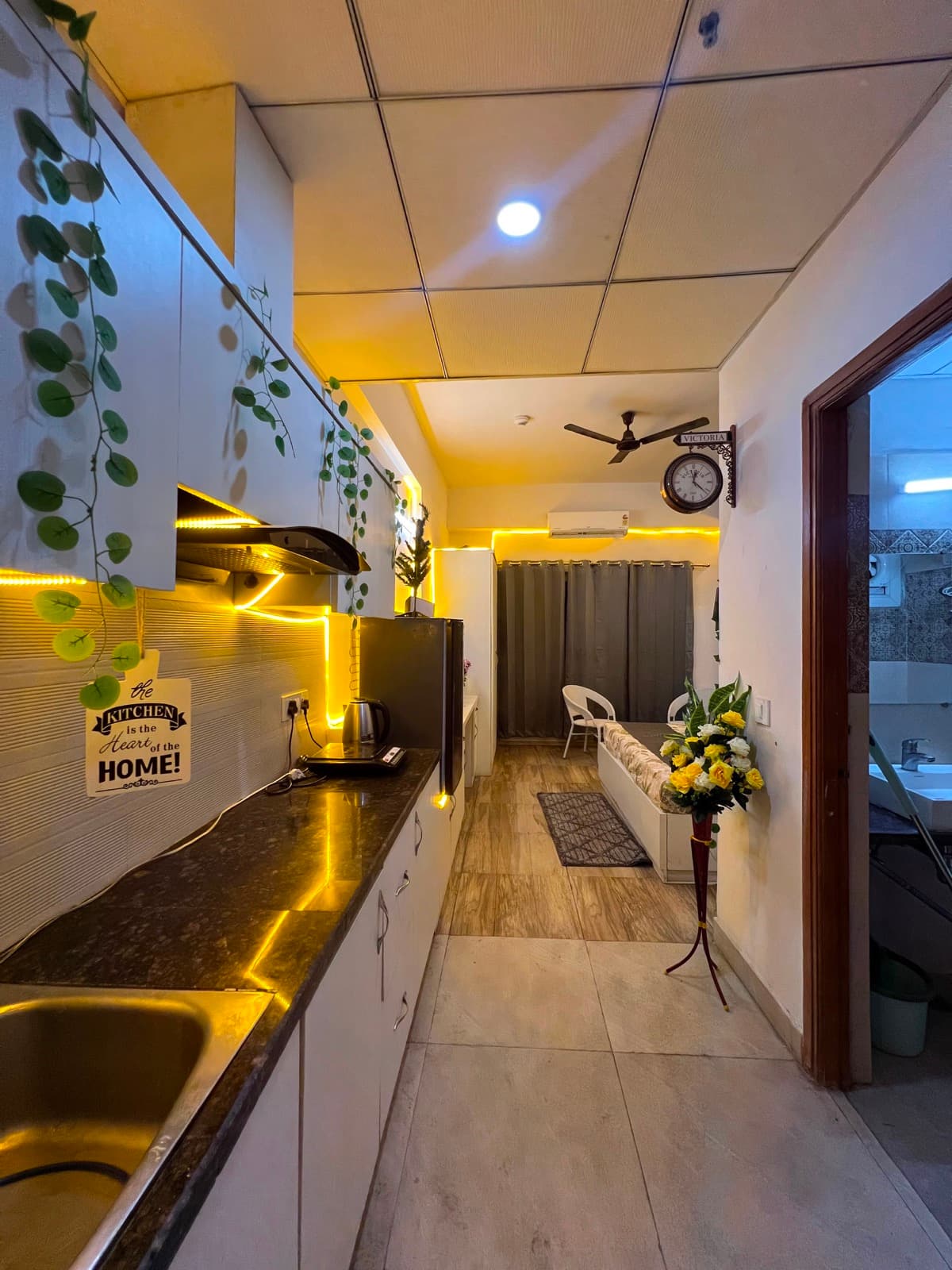 Luxurious KozyNestStays apartment interior